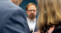 Rep. says he went to town hall to tout GOP accomplishments