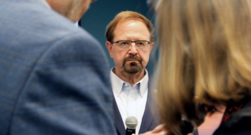 Rep. says he went to town hall to tout GOP accomplishments