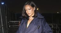 Rihanna bares her butt in sheer look while watching A$AP Rocky perform