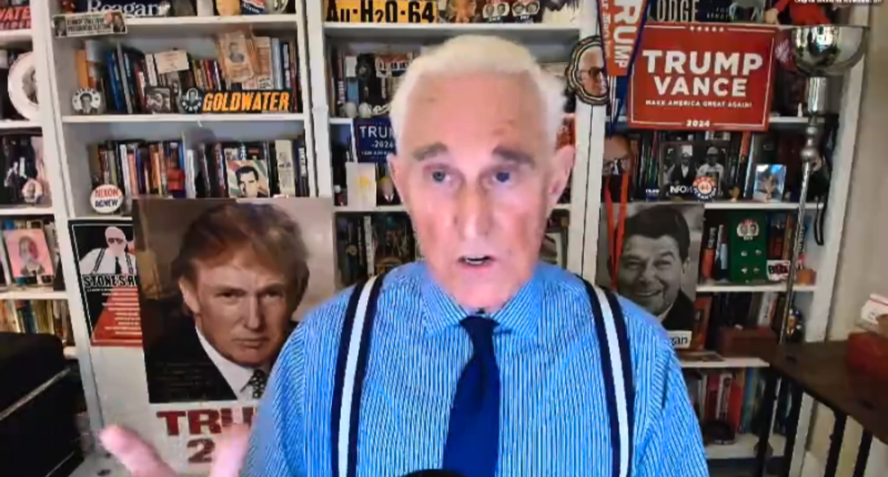 Roger Stone: War conversations shouldn't happen on text apps