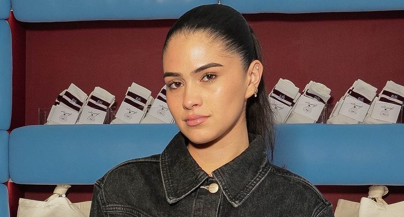 Romeo Beckham's girlfriend Kim Turnbull hits the DJ decs
