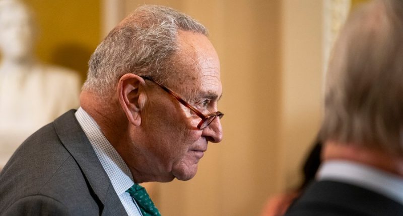 Schumer says he will vote to advance GOP spending bill, lowering threat of shutdown