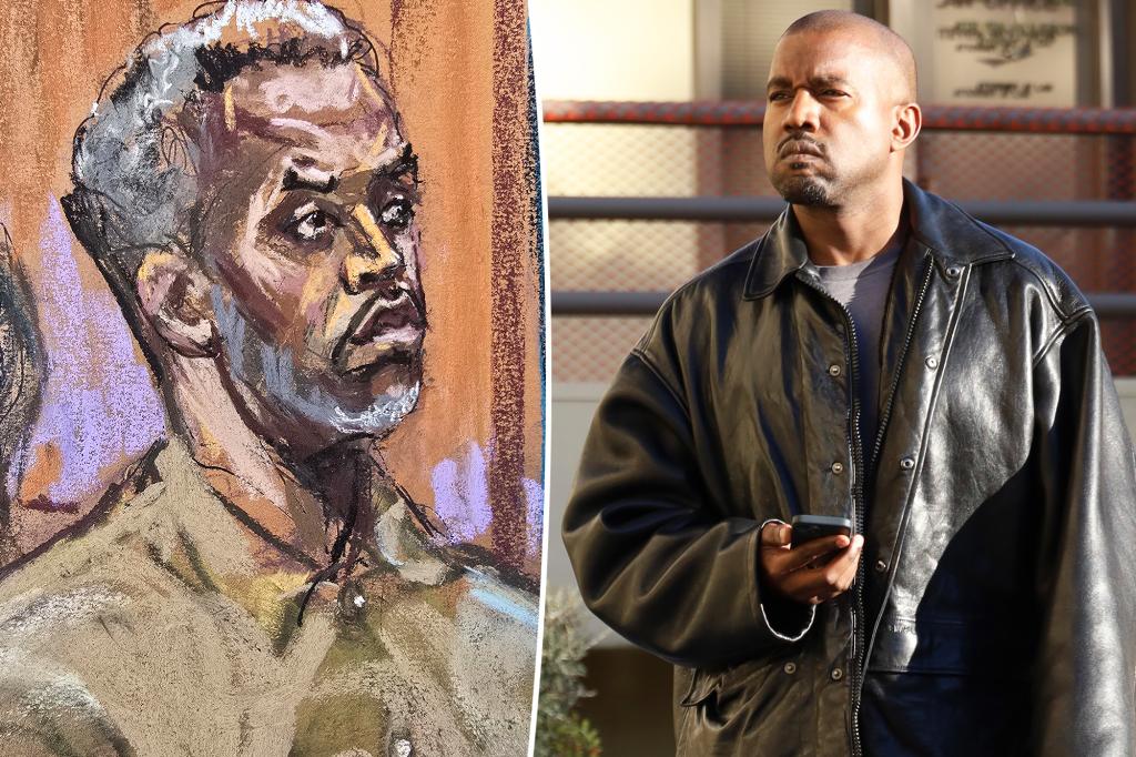 Sean ‘Diddy’ Combs warns Kanye West to ‘be careful’ of people trying to ‘end’ them during prison call