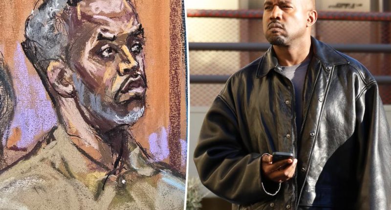 Sean ‘Diddy’ Combs warns Kanye West to ‘be careful’ of people trying to ‘end’ them during prison call
