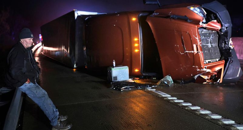 Severe storm across US sparks threat of tornadoes, fires