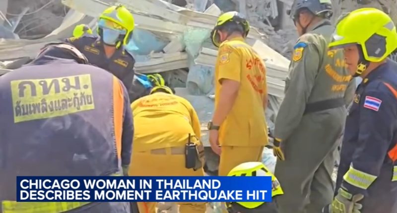 Southeast Asia earthquake: Chicago woman living in Thailand describes deadly 7.7 Myanmar quake: 'Most terrifying experience ever'