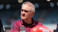 Chris Fagan, Senior Coach of the Lions is seen prior to the AFL Grand Final match between Sydney Swans and Brisbane Lions at Melbourne Cricket Ground, on September 28, 2024, in Melbourne, Australia. (Photo by Robert Cianflone/AFL Photos via Getty Images)