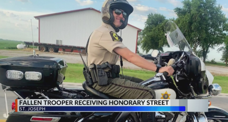 St. Joseph village board approves honorary street name for fallen IL State Trooper