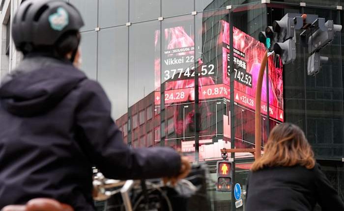 Stock market today: Asian shares sag after Trump raises tariffs on auto imports