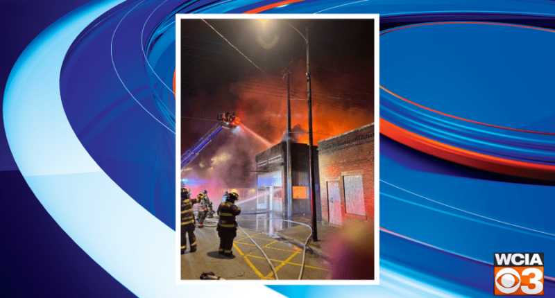 Taylorville business destroyed by overnight fire