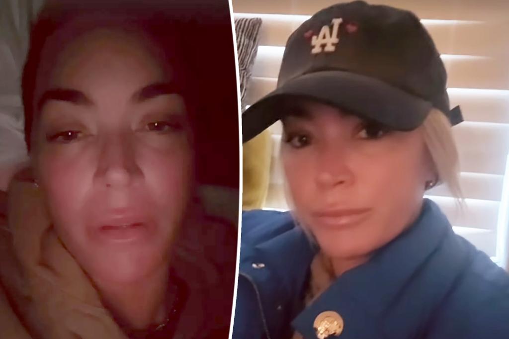 Teary-eyed Teddi Mellencamp gets real about ‘hard’ nights during cancer treatment