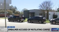 Texas embalmer accused of castrating deceased man