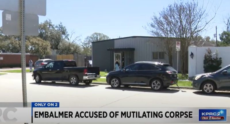Texas embalmer accused of castrating deceased man