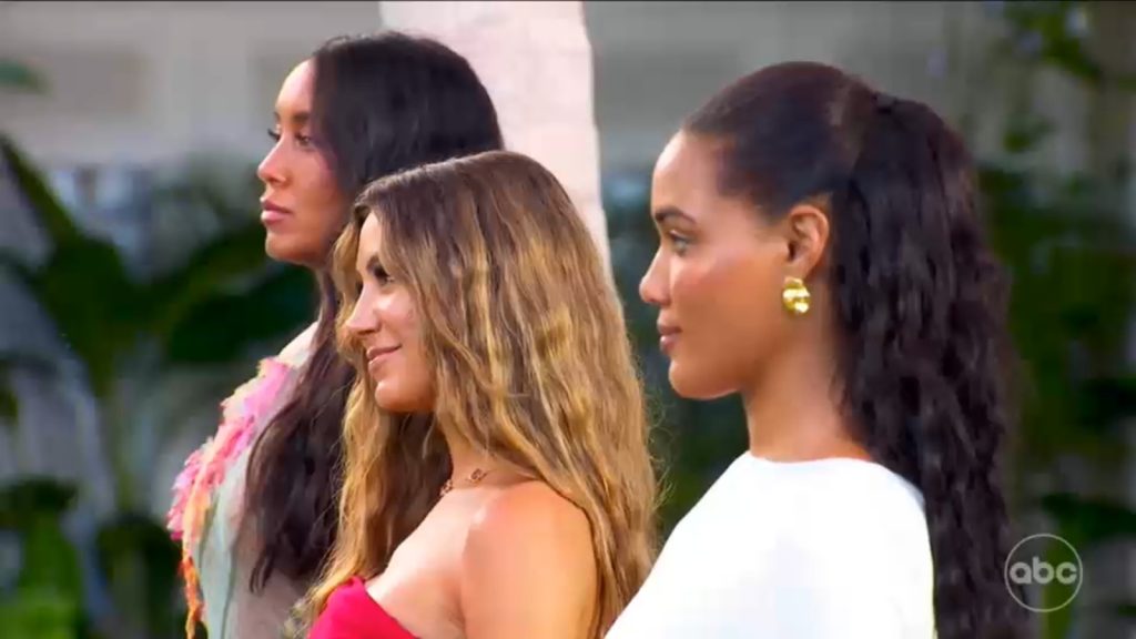 The Bachelor: Grant tells one woman that he loves her during 'Fantasy Suites' week