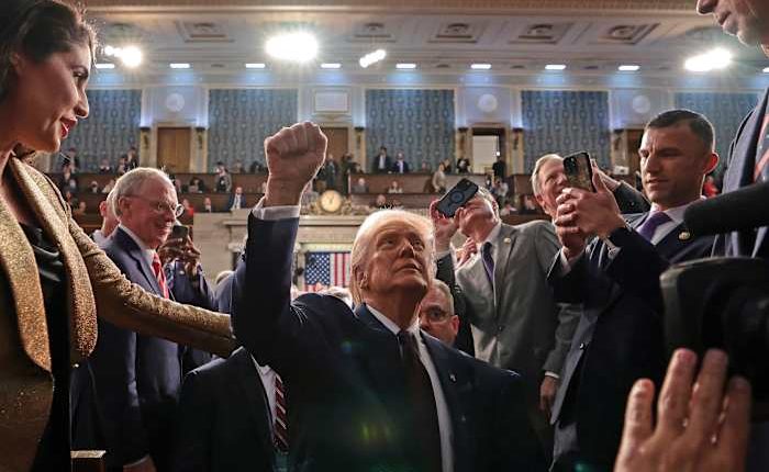 The Latest: The world reacts to Trump's 'swift and unrelenting action' as president