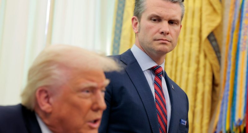 Top Trump officials face calls to resign amid Signal chat fallout