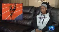 Track athlete charged with assault in viral baton strike