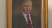 Donald Trump slams portrait of himself