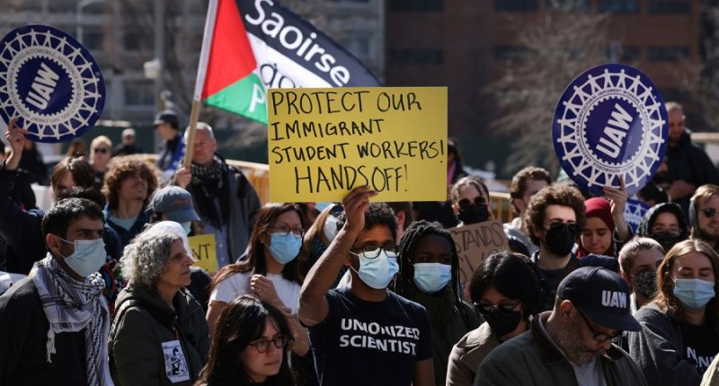 Trump crackdown has student protesters retrenching, vowing to fight back