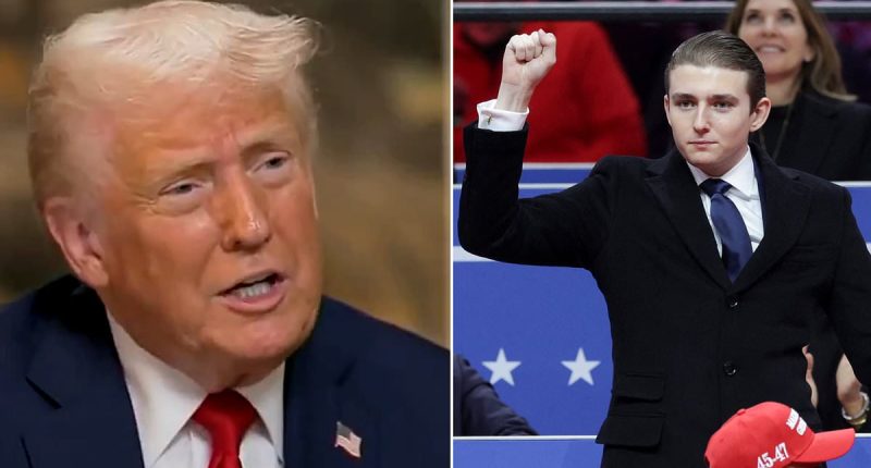 Trump gives glimpse into Barron's future by revealing first son's 'unbelievable aptitude in technology'