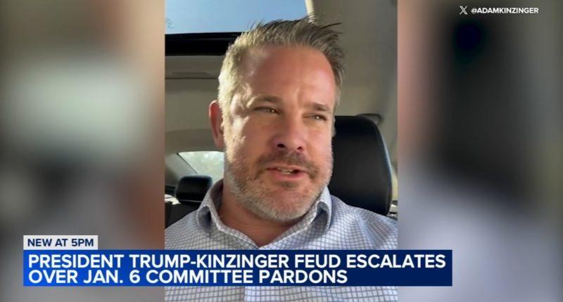 Trump on Biden pardons: Ex-Rep. Adam Kinzinger, Jan. 6 committee member, fires back at claim that some pardons are invalid