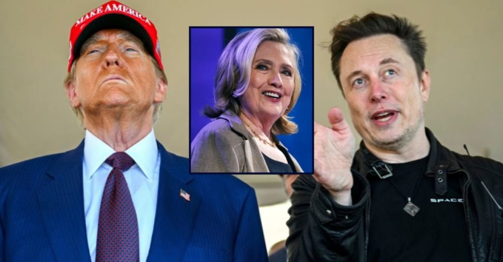 Trump rejects DOGE challenge by referencing Hillary Clinton