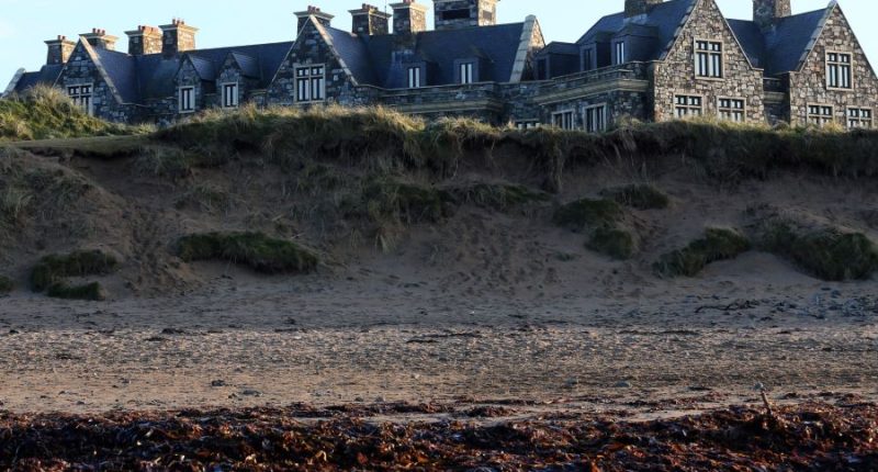 Trump's Irish golf course damaged by pro-Palestinian activists