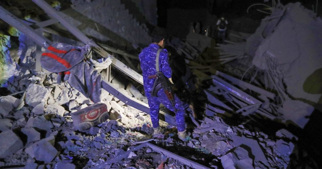 U.S. airstrikes kill 'key Houthi leadership' in Yemen, Waltz says