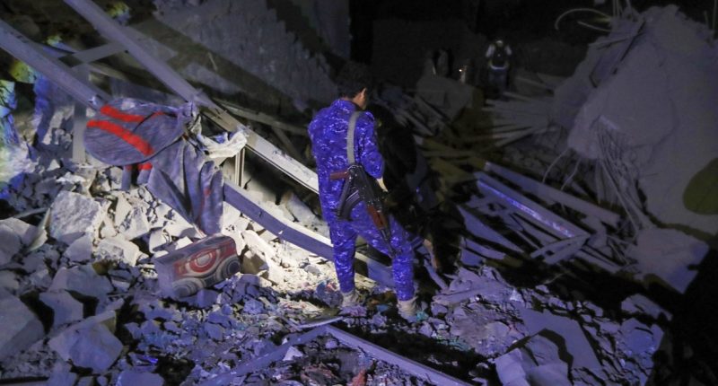 U.S. airstrikes kill 'key Houthi leadership' in Yemen, Waltz says