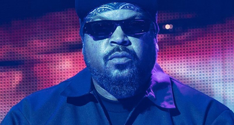 US rapper Ice Cube performs at Sidney Myer Music Bowl in Melbourne