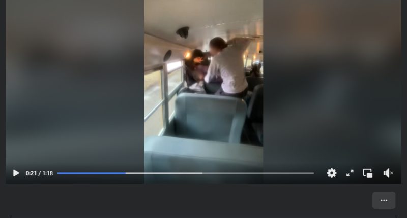 Video shows mom, teen fight 8th grader on Indianapolis school bus