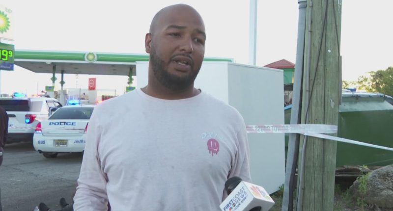 Witness recounts fatal shooting near Jacksonville gas station