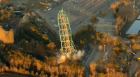 World's former tallest and fastest roller coaster come down in implosion