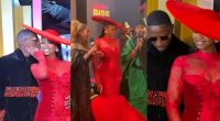 2025 Headies Awards; Moment Priscilla Ojo, Juma Jux share kiss after declared Best East African artist