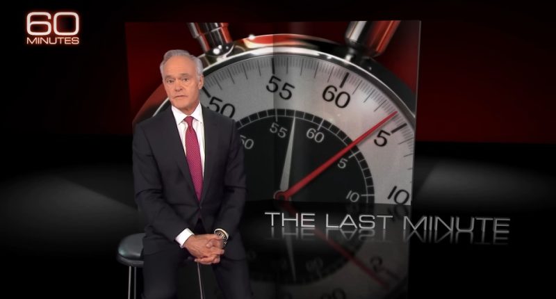 60 Minutes anchor Scott Pelley launches blistering attack on show bosses live on air – days after top chief resigns