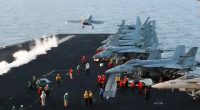 $70M Navy F-18 fighter jet falls into Red Sea off the USS Harry S Truman
