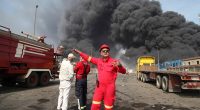 A massive explosion at an Iranian port linked to missile fuel shipment kills 5, injures over 700