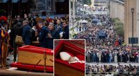 About 250,000 mourners pay last respects to Pope Francis over 3 days of public viewing as coffin is sealed