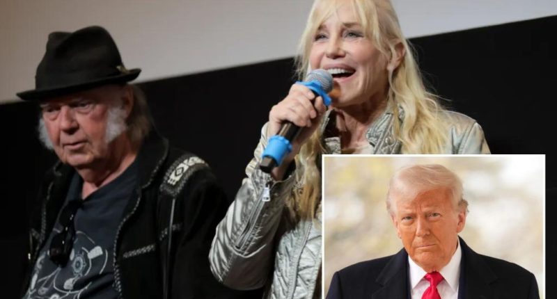 Actress Darryl Hannah claims hubby Neil Young was harassed by Trump admin while applying for citizenship: report