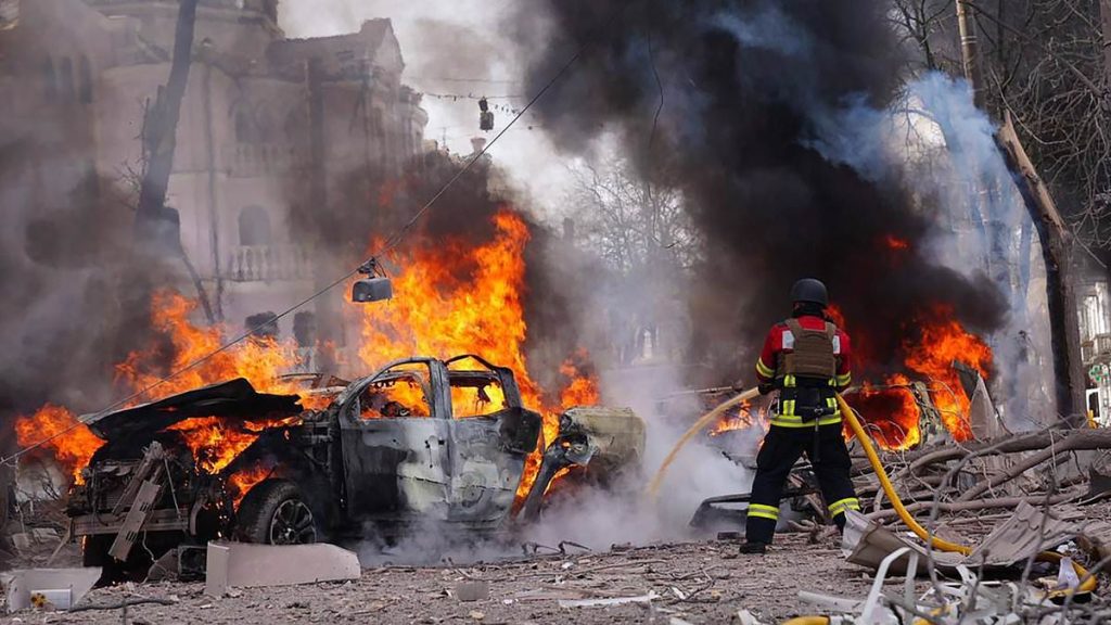 At least 32 dead after Putin launches brutal missile strike on Ukraine