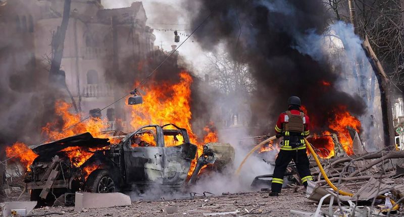 At least 32 dead after Putin launches brutal missile strike on Ukraine