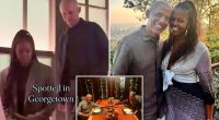 Barack and Michelle Obama spotted on date night in DC restaurant after divorce rumors