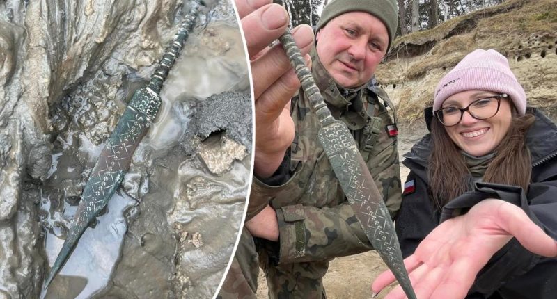 Beach walk by man, woman yields ancient weapon discovery bearing 'secrets' from the past