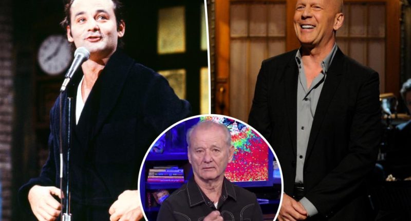 Bill Murray details ‘insane’ chore young Bruce Willis had on ‘SNL’ before big break