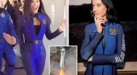 Blue Origin's all-female crew, including Katy Perry, prep for launch