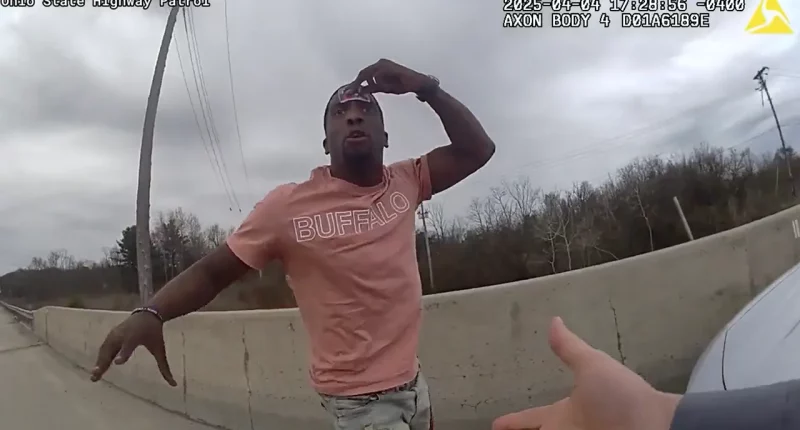Bodycam shows man attack Ohio state trooper before he stole a patrol car and was shot dead