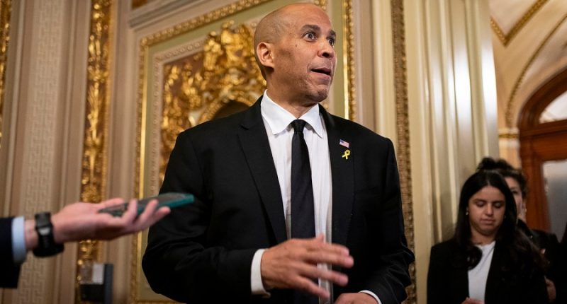 Booker says he hoped floor speech would be something that 'would unify our caucus'