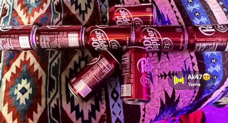 Boy, 13, suspended by school over his Dr. Pepper 'artwork'