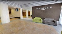 Hotel Puente Real lobby.