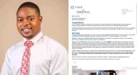 Canadian admission letter of Evangelist Kekere Jesu emerges online